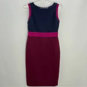 Boden Dresses Boden Celia Ottoman Color Block Sleeveless Bodycon Dress Poshmark